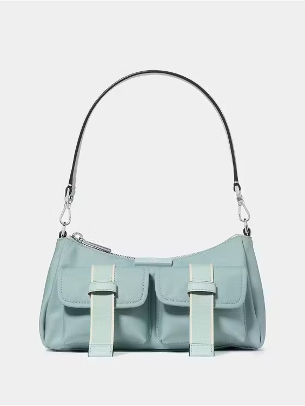 ♠️Kate Spade Carter Nylon Cargo Convertible Crossbody Bag, Aventurine Blue NWT
